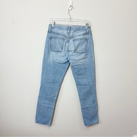 Jcrew Broken In Boyfriend Jeans Patch Distressed Denim - Picture 3 of 7
